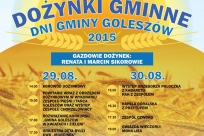 Plakat Dożynek Gminnych 2015